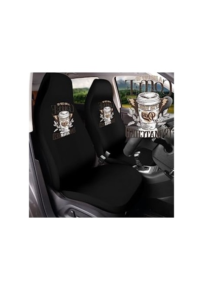 Siyah Oto Koltuk Kılıfı, Rover Cabrio Uyumlu, 4 Parça