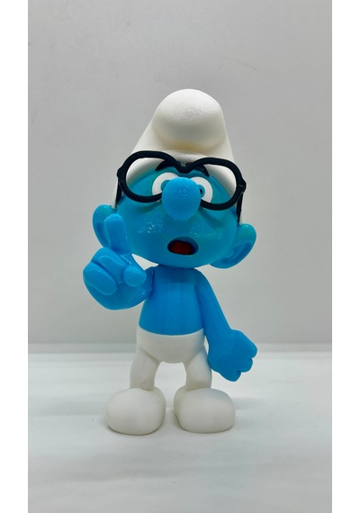 Gözlüklü Şirin 3d Figür
