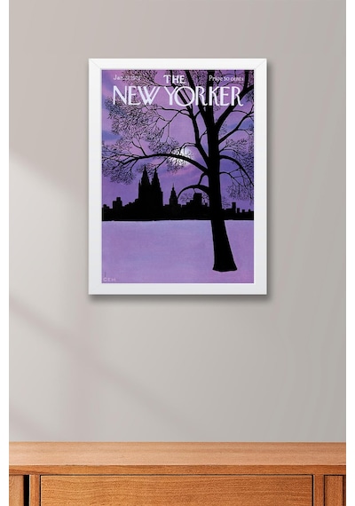 The New Yorker Çerçeveli Tablo January 22 1972