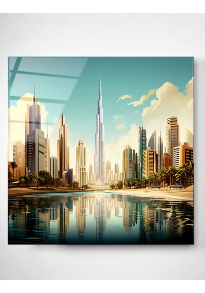 Dubai Cam Tablo, Dekoratif Cam Tablo