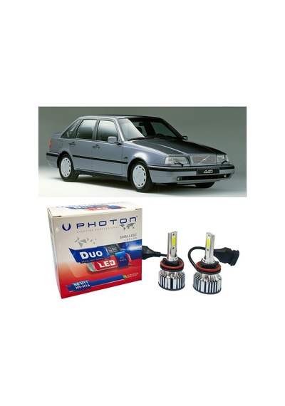 Volvo 440 Led Xenon Uzun+kısa Far Ampulü H4 Duo Yeni Seri Beyaz