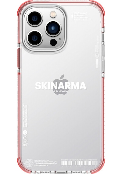 Apple Uyumlu iPhone 14 Pro Max Kılıf Skinarma Şeffaf Airbag Tasarımlı Iro Kapak