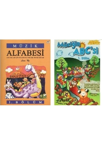 Müziğin Abc 'Si 1 Ve Müzik Alfabesi 1 ( 2 Kitap Set )