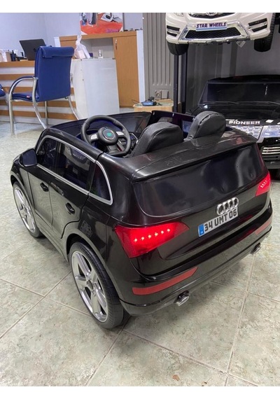 Öykü Bebek Dünyası Akülü Araba 437 Audi Siyah