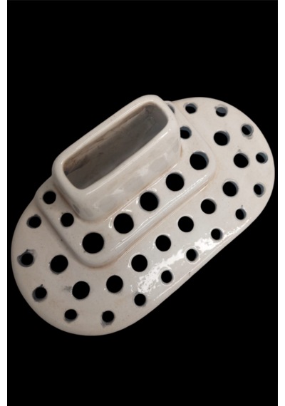 Resim Fırçası Tutucu Seramik Standı 19x10x10 Cm