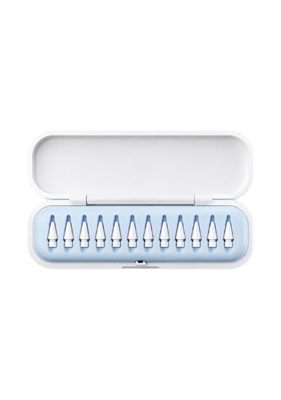 Uray Store Apple Pencil Uyumlu 12'li Yedek Kalem Ucu Seti - Beyaz