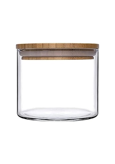 Ahşap Kapaklı Kavanoz, 700 Ml 7009