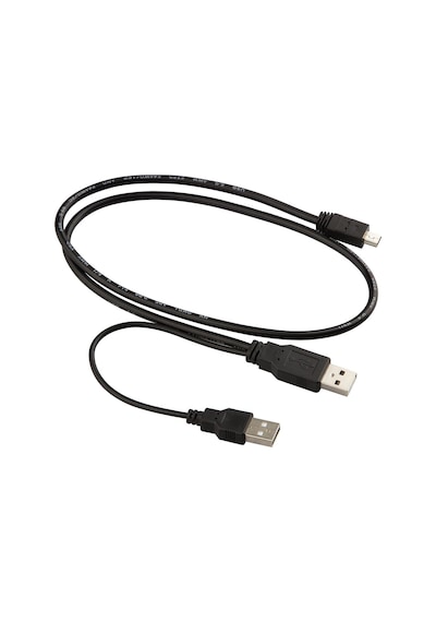 Harici Diskler Için 2 Usb 5 Pin Mini Usb Y Kablo Harddisk Kablosu