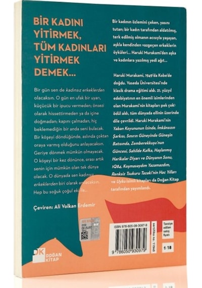 Kadınsız Erkekler - Haruki Murakami - Doğan Kitap