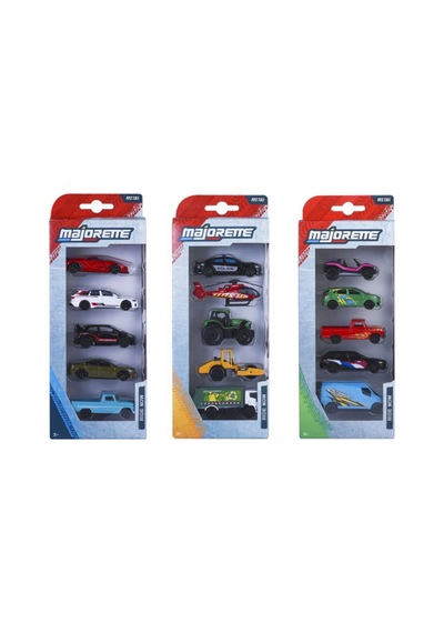 Majorette Street Cars 5'li Araç Seti Çok Renkli
