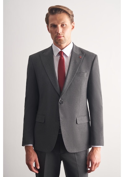 İmza Antrasit Kırlangıç Yaka Tam Astar 6 Drop Slim Fit Takım Elbise 1001255162 Antrasit İmza Antrasit Kırlangıç Yaka Tam Astar 6 Drop Slim Fit Takım Elbise 1001255162 Antrasit