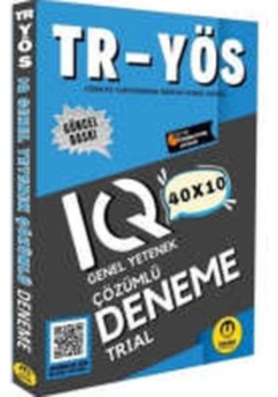 Tasarı Yayınları 2025 Tr Yös Iq 40x10 Çözümlü Deneme