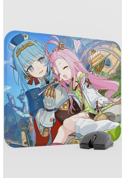 Aino Genshin Impact Anime Oyuncu V4 - 48x40 Xl Gaming Mouse Pad Fare Altlığı
