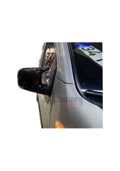 Peugeot Bipper Batman Yarasa Ayna Kapağı 2009-2022 Uyumlu Parlak Siyah Piano Black