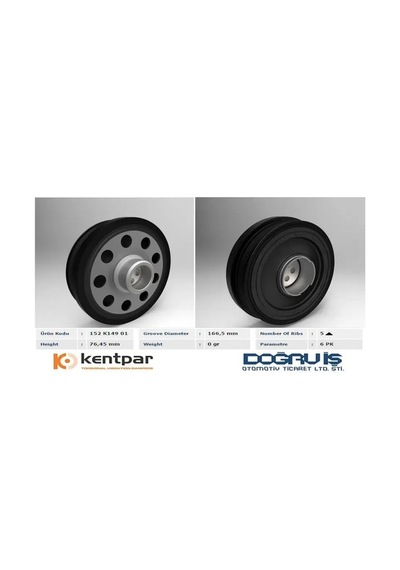 Kentpar K14901 Krank Kasnagi 11237797995 11237799153 11237823191