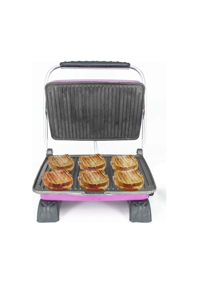 Dökümix Demir Döküm Lila 1800 Watt 4-6 Dilim Ev-sanayi-büfe Tipi Tost Makinası Ve Izgara