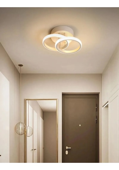 Hollyuv Model Tekli Plafonyer Beyaz Işık Ultra Power Avize,