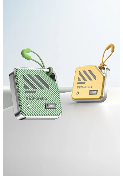 Ven-dens Vd-tag001 Find My Uyumlu Bluetooth Eşya Takip Cihazı, Sesli Anahtar Ve Çanta, Sarı