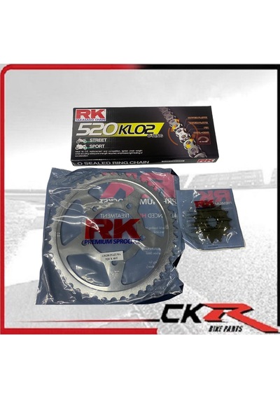 Suzuki Gw250 F İnazuma Uyumlu Zincir Dişli Seti Rk Set