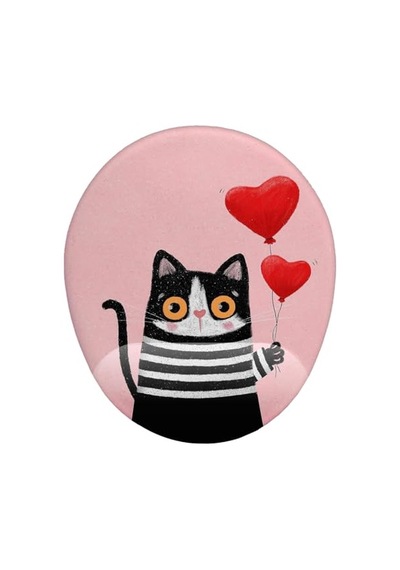 Balon Ve Kedi Mouse Pad