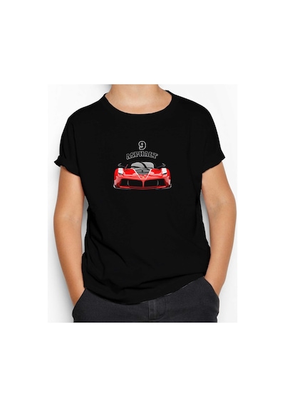 Zepplin Giyim Asphalt 9 Legends Logo Siyah Çocuk Tişört Siyah