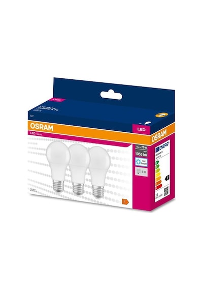 Osram 10w 75w 3 Lü Led Ampul Beyaz 6500k