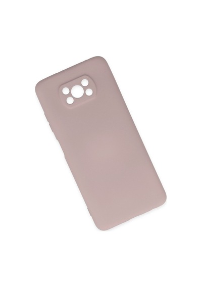 Pocophone X3 Kılıf Nano İçi Kadife Silikon - Pudra Bzsxx00 1