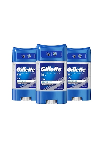 Gillette Arctic Ice Erkek Jel Stick Deodorant 3 x 70 ML