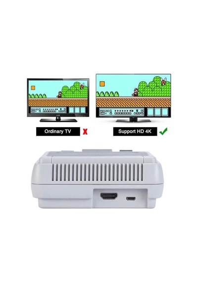 Retro 8 Bit 621 Oyunlu Sfc Hdmi Oyun Konsolu-ultra Mini