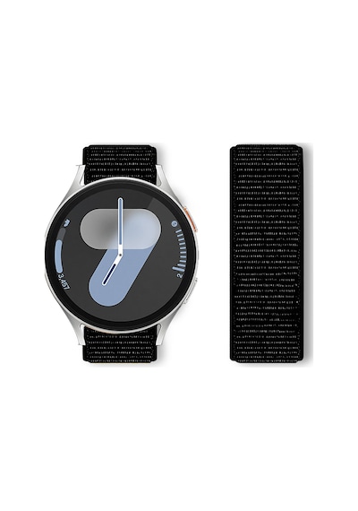 Samsung Galaxy Uyumlu Watch 4 5 6 7 Seri 40 42 43 44 46 47mm Cırt Cırtlı Yumuşak Spor Kumaş Örgü Kordon