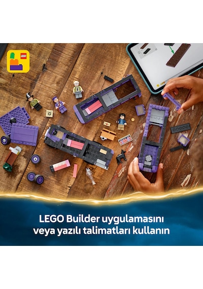 LEGO® Harry Potter™ Hızır Otobüs Macerası 76446 - 8 Yaş ve Üzeri Çocuklar ve Yetişkinler için Benzersiz Sihirli Araç Modeli Yapım Seti (499 Parça)