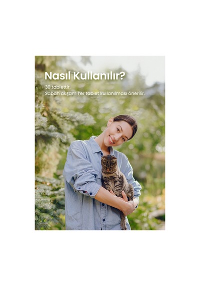 Kediler İçin Longevity Takviyesi