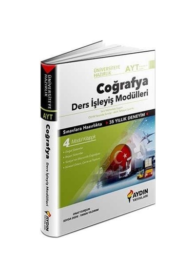 Aydın Yayınları Ayt Coğrafya Ders Işleyiş Modülleri 2022 Basım