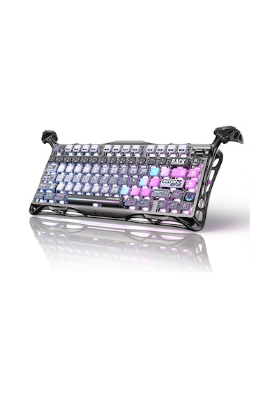 Gravastar Mercury K1 Pro Rgb Alüminyum Çerçeveli Kablosuz Mekanik Gaming Klavye