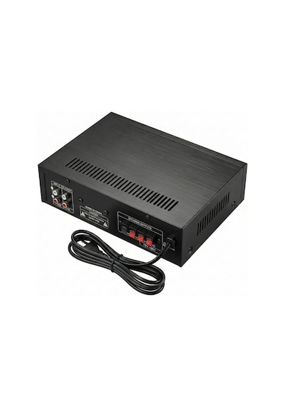 Rose Fr-9301 80 Watt 2 Zone Trafolu Mağaza Anfisi Ekolu 2 Mikrofon Girişli Mp3, Bluetooth, Sd Kart, Kumandalı