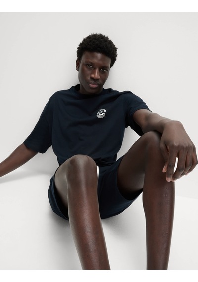 Marks & Spencer Saf Pamuklu Pijama Takımı T07005119 Lacivert
