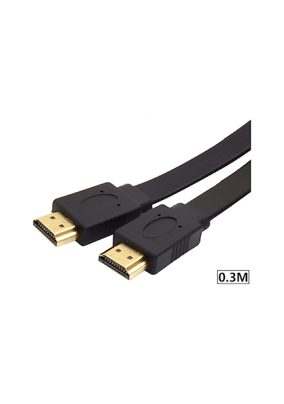 4995 Yassı Flat Slim Hdmi Kablo Uyumlu 4k Full Hd 4k 60hz 2.0 3d