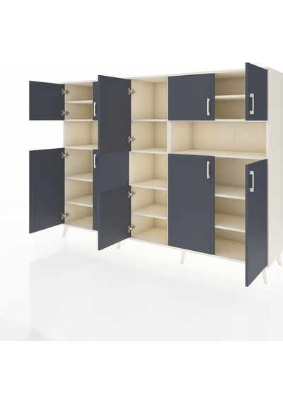 Hyperion Dolap 14 Raflı 10 Kapaklı 220x44x163 Aytaşı-antrasit/ayt Aytaşı-antrasit/aytaşı Hyperion Dolap 14 Raflı 10 Kapaklı 220x44x163 Aytaşı-antrasit/ayt Aytaşı-antrasit/aytaşı