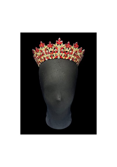 Golden Night Crown-gelin,kına,nişan,söz,after,bride,party Taç Kırmızı - 889679471 Kırmızı