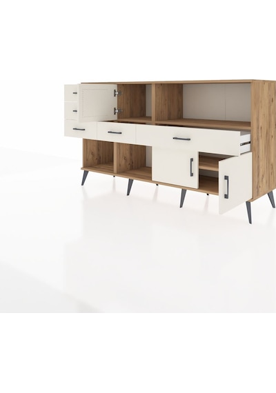 Kronos Konsol 2 Raflı 5 Çekmeceli 3 Kapaklı 176x59x99 Çam-aytaşı Çam-aytaşı Kronos Konsol 2 Raflı 5 Çekmeceli 3 Kapaklı 176x59x99 Çam-aytaşı Çam-aytaşı