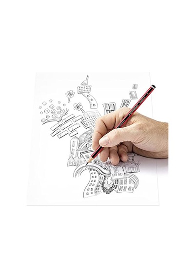 Staedtler 110-b Tradition Dereceli Kurşun Kalem 124-Pembe