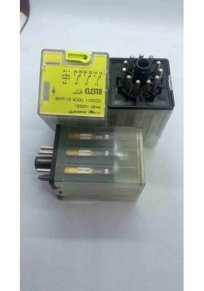 Skr115adgl 110v 2a 3c 11pın Elesta Güç Röle 2 Adet