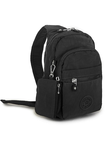 Nas Bag Unisex Bel Ve Body Bag Siyah Siyah