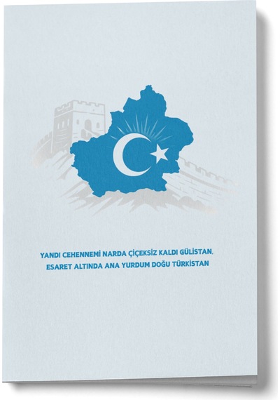 Ana Yurdu Doğu Türkistan Mini Defter Çok Renkli