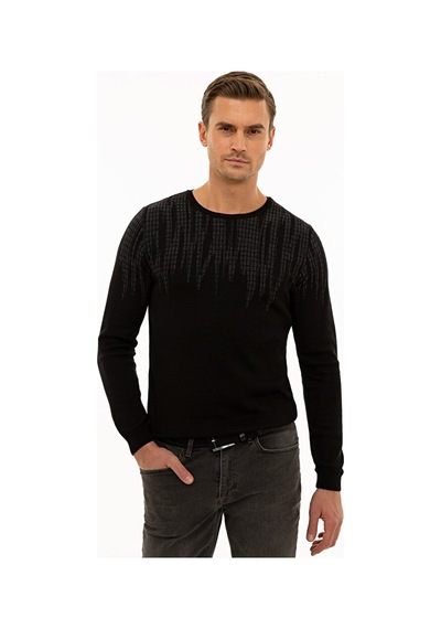 Pierre Cardin Erkek Slim Fit Triko Kazak G021sz0tk.000.1121868 Çok Renkli