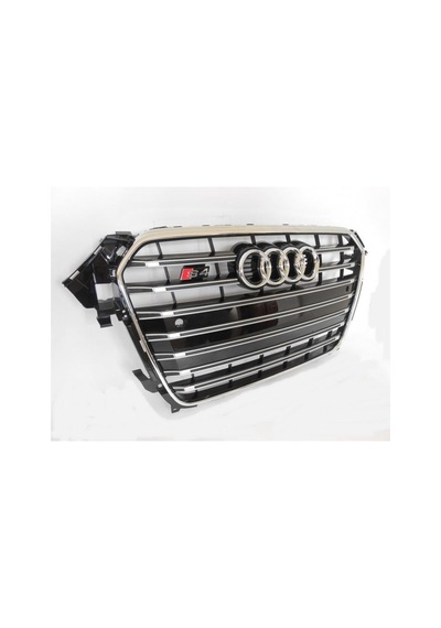 Audi A4 B8 Makyajlı S4 Ön Panjur Piano Black 2012-2015 Arası Uyum