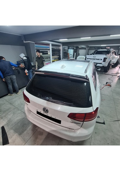 Vw Passat B8 Variant Spoyler, Passatb8 Wagon Spoiler Parlak Siyah