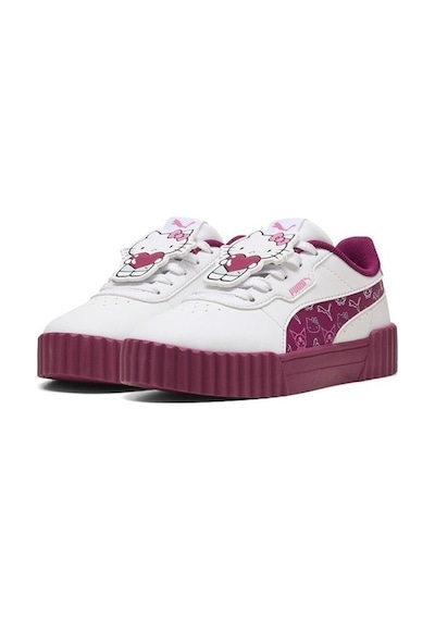 Puma Carina 3.0 Hello Kitty & Friends Çocuk Beyaz Spor Ayakkabı Beyaz