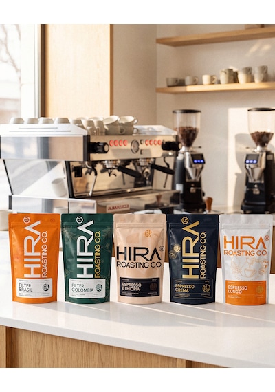 Hıra Roastıng Co Lungo Espresso Çekirdek Kahve 500 Gr