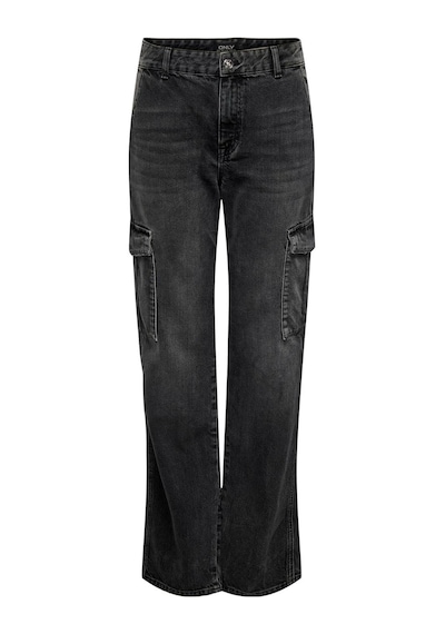 Only Onljune High Waist Kadın Denim Pantolon 15315738 Siyah
